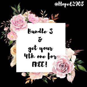 💐 Bundle 3 and get your 4th for FREE! 🎁